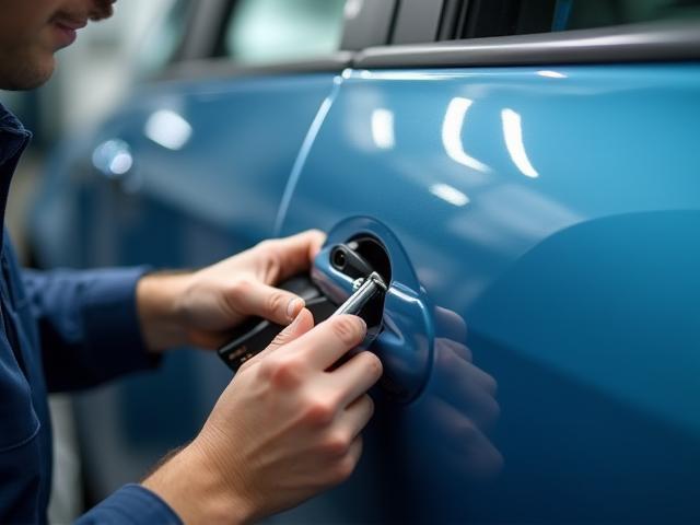 Paintless dent removal service icon